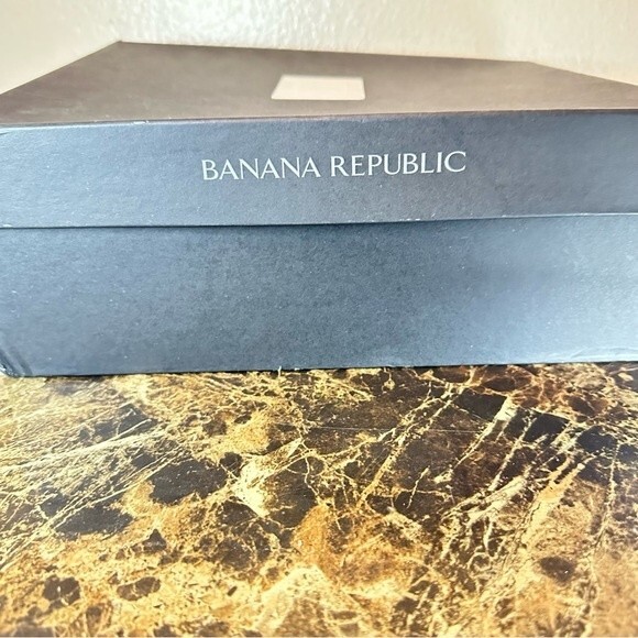 Banana Republic Suede Ankle Boots 9.5 Tan Beige Block Heel Round Toe Zip Bootie - Picture 6 of 11